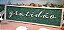 Placa Decorativa Gratidão com fundo musgo Cromus 1826047 - Imagem 1