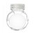 Mini Baleiro Decorativo Bola de Futebol com tampa transparente 4063026 - Imagem 1