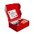 Cesta na Caixa Para Você Vermelho 27x19x9cm P  - 01 unidade - Cromus  13003859 - Imagem 1