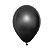 Balão Latex Metal 12 Polegadas Preto Pacote com 50un SEMPERTEX Cromus 39000306 - Imagem 1