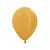 Balão Latex Metal 12 Polegadas Dourado Pacote com 50un SEMPERTEX Cromus 39000304 - Imagem 1