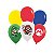 Balão Latex Decoraçao Super Mario Bros Sortido com 12 Unidades Cromus 29002631 - Imagem 1