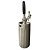 KIT: Growler Inox Mini Keg 3,6L + Tampa Growler em Inox com Torneira Italiana e Reguladora de CO2 - Imagem 2
