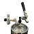KIT: Growler Inox Mini Keg 5L + Tampa Growler Postmix + Mini Reguladora CO2 + Torneira Americana - Imagem 4