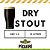 Kit receitas cerveja artesanal 10L Dry Stout - Imagem 1