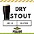 Kit receitas cerveja artesanal 30L Dry Stout - Imagem 1