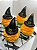 Cupcake Halloween - Bruxinha Laranja e Verde - Imagem 1