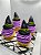 Cupcake Halloween - Bruxinha Amarelo e Lilás - Imagem 1