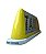 02 - Luminoso Cristal Amarelo Com Imã - Palavra Taxi em LEDs Verdes. - Imagem 2