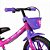 Bicicleta Nathor Balance Feminina Lilas Rosa - Imagem 11