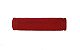 Manopla Calypso Translucida Macia 125mm Vermelho Neon - Imagem 1