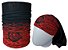Bandana Tubular Muhu Solid Color Black Red 7055 - Imagem 4