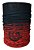 Bandana Tubular Muhu Solid Color Black Red 7055 - Imagem 2