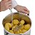 Espremedor de Aço Inoxidável Ondulado de Batatas/Frutas/Legumes para Cozinha - Imagem 4