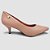 Scarpin Feminino Vizzano Salto Baixo Bico Fino Sapato Casual - Imagem 9