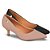 Scarpin Feminino Vizzano Salto Baixo Bico Fino Sapato Casual - Imagem 1