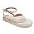 Sandália Papete Vizzano Flatform Dedo Virginia Moda Branco - Imagem 3