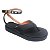 Sandália Papete Vizzano Flatform Dedo Virginia Moda Preto - Imagem 3