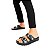 Sandália Moleca Birken Slide Rasteira Fivela Virgínia Preto - Imagem 2