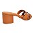Tamanco H Vizzano Feminino Salto Médio Conforto Sandalia Moda Camel - Imagem 3