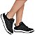 Tênis Via Marte Feminino 220-001 Brilho Casual Fashion Preto - Imagem 4