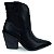 Bota Feminina Texana Country Western Cano Médio Moda Preto - Imagem 5