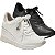 Tênis Feminino Via Marte Anabela Plataforma Leve Sneaker Cadarço - Imagem 1