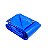 Lona Plástica Polietileno 6x6 Azul Reforçada Guepar - Imagem 1