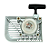 Tampa Puxador Partida Retrátil Roçadeira ST-FS160 / 220 / 280 Stihl Ref 161112513 - Imagem 6