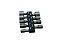 Kit Jogo 9 Bits Soquete Canhão Sextavado Profissional 1/4 Bestfer - Imagem 5