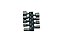 Kit Jogo 9 Bits Soquete Canhão Sextavado Profissional 1/4 Bestfer - Imagem 4