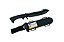 Faca Esportiva Tática Pesca Caça Gurjão Bainha Rígida Cabo Abs 19mm Bestfer BFH2113 - Imagem 1