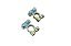 Kit 2 Terminal De Bateria Universal Modelo Sapo Sapão Bestfer BFH2920 - Imagem 2