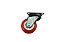 Rodízio Giratório Vermelho 2 1/2" Carga 34kg Sem Freio Bestfer BFH3179 - Imagem 6