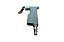 Kit Calibrador Manual De Pneus Analógico C/ Manômetro E Bico Bestfer BFH1463 - Imagem 8