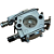 Carburador Motosserra MT46 MT53 TCS41 TCS46 TCS58 Toyama Ref. 33040S64SC - Imagem 2