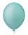 BALÃO HAPPY DAY LISO 12 C/25 VERDE ÁGUA - Imagem 1