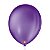 BALÃO SÃO ROQUE LISO 9 REDONDO C/50 ROXO UVA - Imagem 1