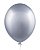 BALÃO 22 ALUMÍNIO SUPER BALL HD C/3 PRATA NATURAL - Imagem 1