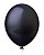 BALÃO 22 LISO SUPER BALL HAPPY DAY C/3 PRETO - Imagem 1