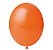 BALÃO 22 LISO SUPER BALL HAPPY DAY C/3 LARANJA - Imagem 1