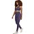 LEGGING RIB SHINE C/ BOLSO ROXO VELVET - ALTOGIRO - Imagem 1