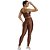 LEGGING ATLETIKA CLASSICA MARROM CASTANHO - CAJUBRASIL - Imagem 2