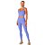 LEGGING ETERNA COS ALTO AZUL LAVANDA - ALTOGIRO - Imagem 1