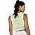 REGATA CROPPED MESH VERDE MENTA - ALTOGIRO - Imagem 2