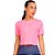 T-SHIRT CROPPED FRENTE E COSTAS C/ ROLET ROSA LEMONADE - ALTOGIRO - Imagem 1