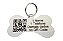 Placa Pet Metal QR Code - Imagem 1