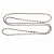 Corrente Inox 60cm ( Bolinha ) - Imagem 1