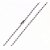 Corrente Inox 60cm ( Bolinha ) - Imagem 2