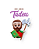 Aplique para chaveiro - São Judas Tadeu - Imagem 1